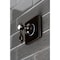 Kingston Brass KS3045TAL Tudor Three-Way Diverter Valve W/ Trim Kit, Oil Rubbed Bronze KS3045TAL - alternate 2